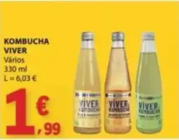 E.Leclerc Kombucha viver promoção