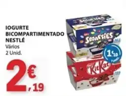 E.Leclerc Iogurte bicompartmentado nestlé promoção