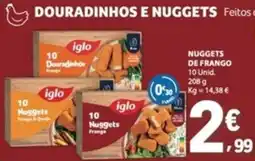 E.Leclerc iglo nuggets frango promoção