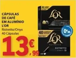 E.Leclerc Cápsulas de café em alumínio l'or promoção