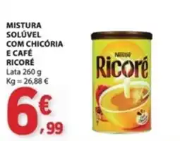 E.Leclerc Mistura solúvel com chicória e café ricoré promoção