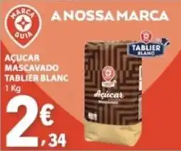 E.Leclerc Açúcar mascavado tablier blanc promoção
