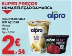 E.Leclerc Iogurte de soja sem açúcar promoção
