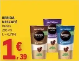 E.Leclerc Bebida nescafé promoção