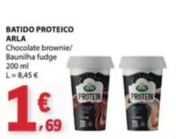 E.Leclerc Batido proteico arla promoção