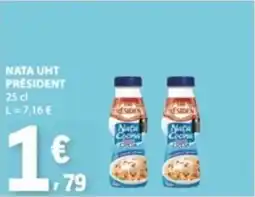 E.Leclerc Nata uht president promoção