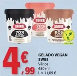 E.Leclerc Gelado vegan swee promoção