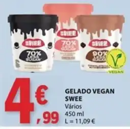 E.Leclerc Gelado vegan swee promoção