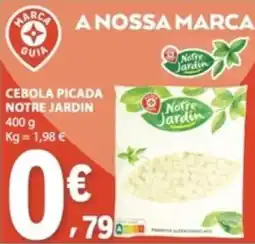 E.Leclerc Cebola picada notre jardin promoção