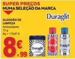 E.Leclerc Algodão de limpeza antioxidante duraglit promoção