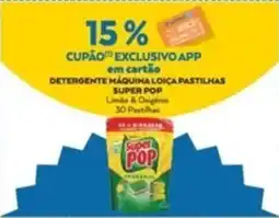 E.Leclerc Detergente máquina loiça pastilhas super pop promoção