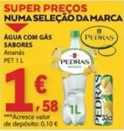 E.Leclerc Agua com gás sabores promoção