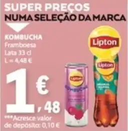 E.Leclerc Lipton kombucha promoção