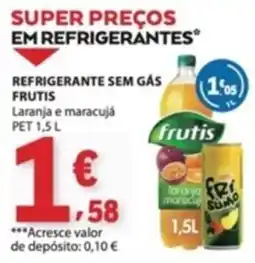 E.Leclerc Refrigerante sem gás frutis promoção