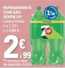 E.Leclerc Refrigerante com gas seven up promoção