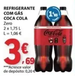 E.Leclerc Refrigerante com gás coca cola promoção