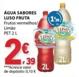 E.Leclerc Água sabores luso fruta promoção