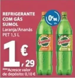 E.Leclerc Refrigerante com gas sumol promoção