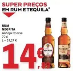 E.Leclerc rum negrita anhejo reserva promoção
