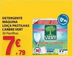 E.Leclerc Detergente máquina loiça pastilhas l'arbre vert promoção