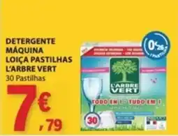 E.Leclerc Detergente máquina loiça pastilhas l'arbre vert promoção