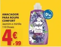 E.Leclerc Amaciador para roupa comfort jasmim e mirtilo promoção