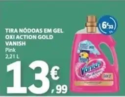 E.Leclerc Tira nódoas em gel oxi action gold vanish promoção