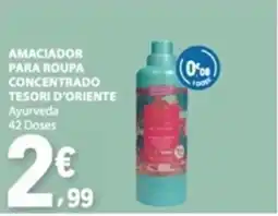 E.Leclerc Amaciador para roupa concentrado tesori d'oriente promoção