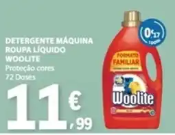 E.Leclerc Detergente máquina roupa líquido woolite promoção