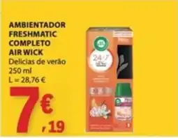 E.Leclerc Ambientador freshmatic completo air wick promoção