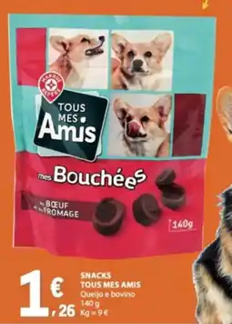 E.Leclerc Snacks tous mes amis promoção