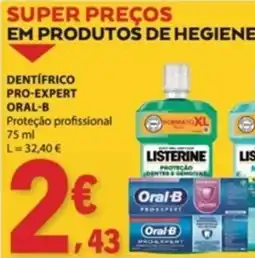 E.Leclerc Dentífrico Pro-Expert Oral-B promoção