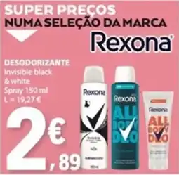 E.Leclerc Desodorizante rexona promoção