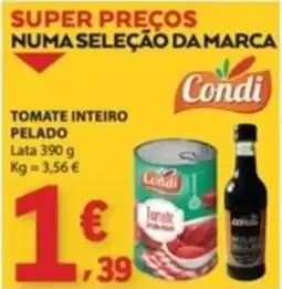 E.Leclerc Tomate inteiro pelado condi promoção