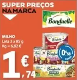 E.Leclerc Bonduelle Milho promoção