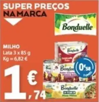 E.Leclerc Bonduelle milho promoção