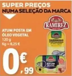 E.Leclerc Atum posta em óleo vegetal ramirez promoção