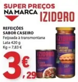 E.Leclerc Refeições sabor caseiro izidoro promoção