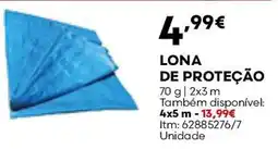Bricomarché Lona de proteção promoção