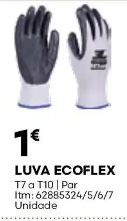 Bricomarché luva ecoflex promoção