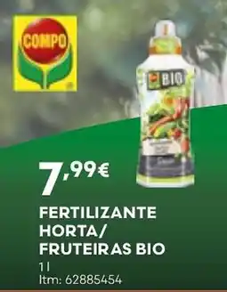 Bricomarché Fertilizante horta fruteiras bio promoção