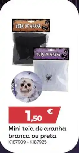 Toys R Us Mini teia de aranha branca ou preta promoção