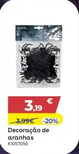 Toys R Us Decoração de aranhas promoção