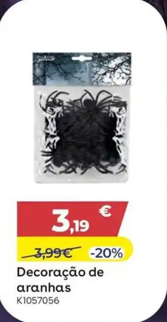 Decoração de aranhas