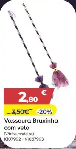Toys R Us Vassoura Bruxinha com velo promoção
