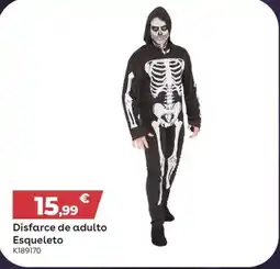 Toys R Us Disfarce de adulto Esqueleto promoção