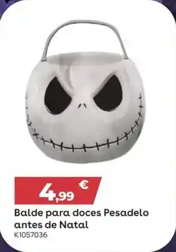 Toys R Us Balde para doces Pesadelo antes de Natal promoção