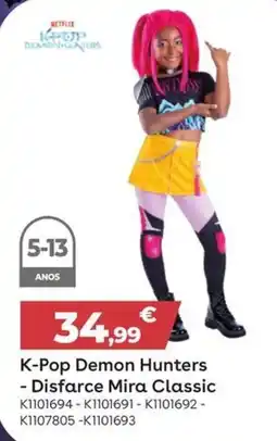Toys R Us K-pop demon hunters - disfarce mira classic promoção