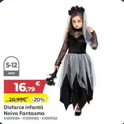 Toys R Us Disfarce infantil Noiva Fantasma promoção