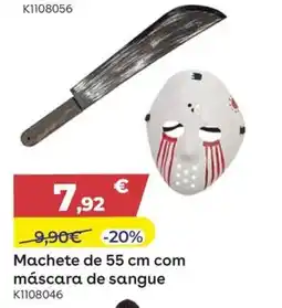 Toys R Us Machete de com máscara de sangue promoção